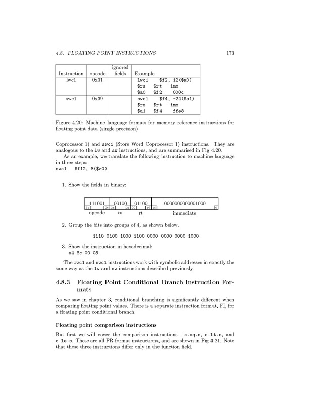 Computer Organization with MIPS - Page 173